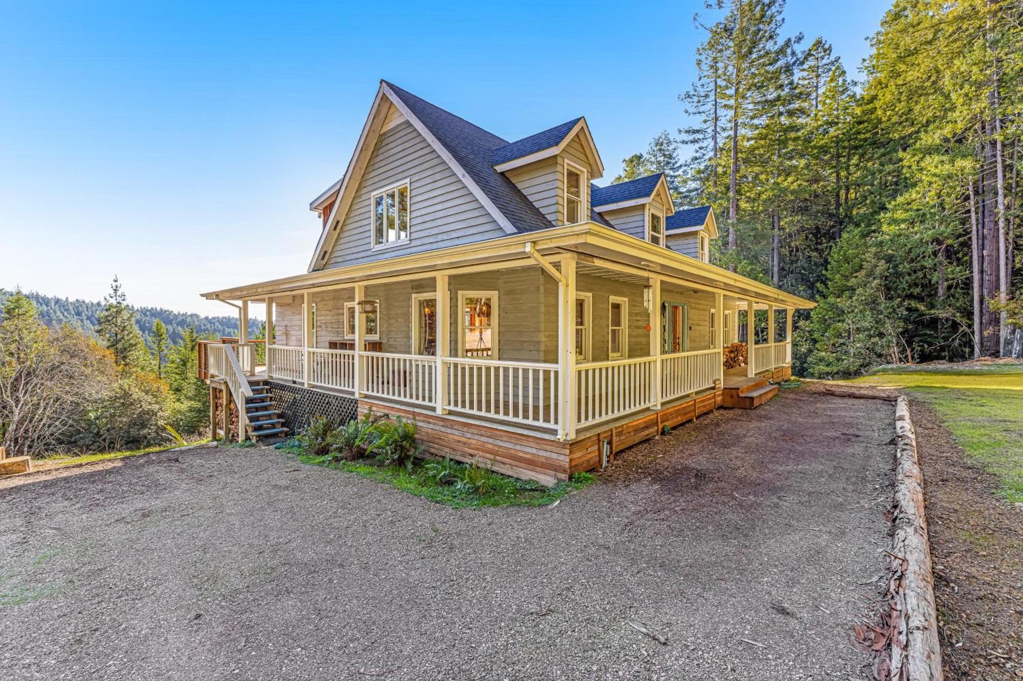 Mendocino Redwood Retreat - Vista Home Albion Exterior photo