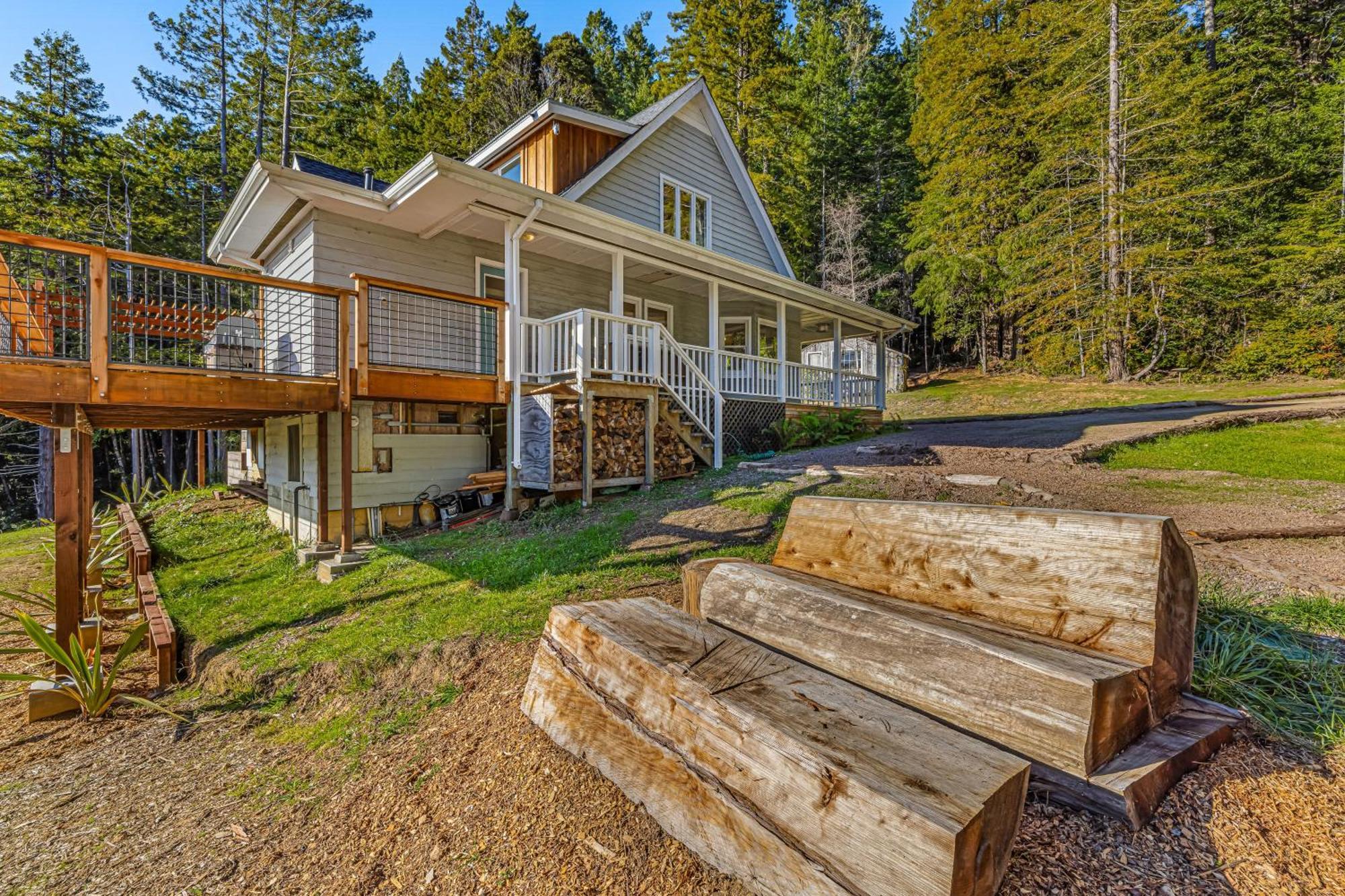 Mendocino Redwood Retreat - Vista Home Albion Exterior photo