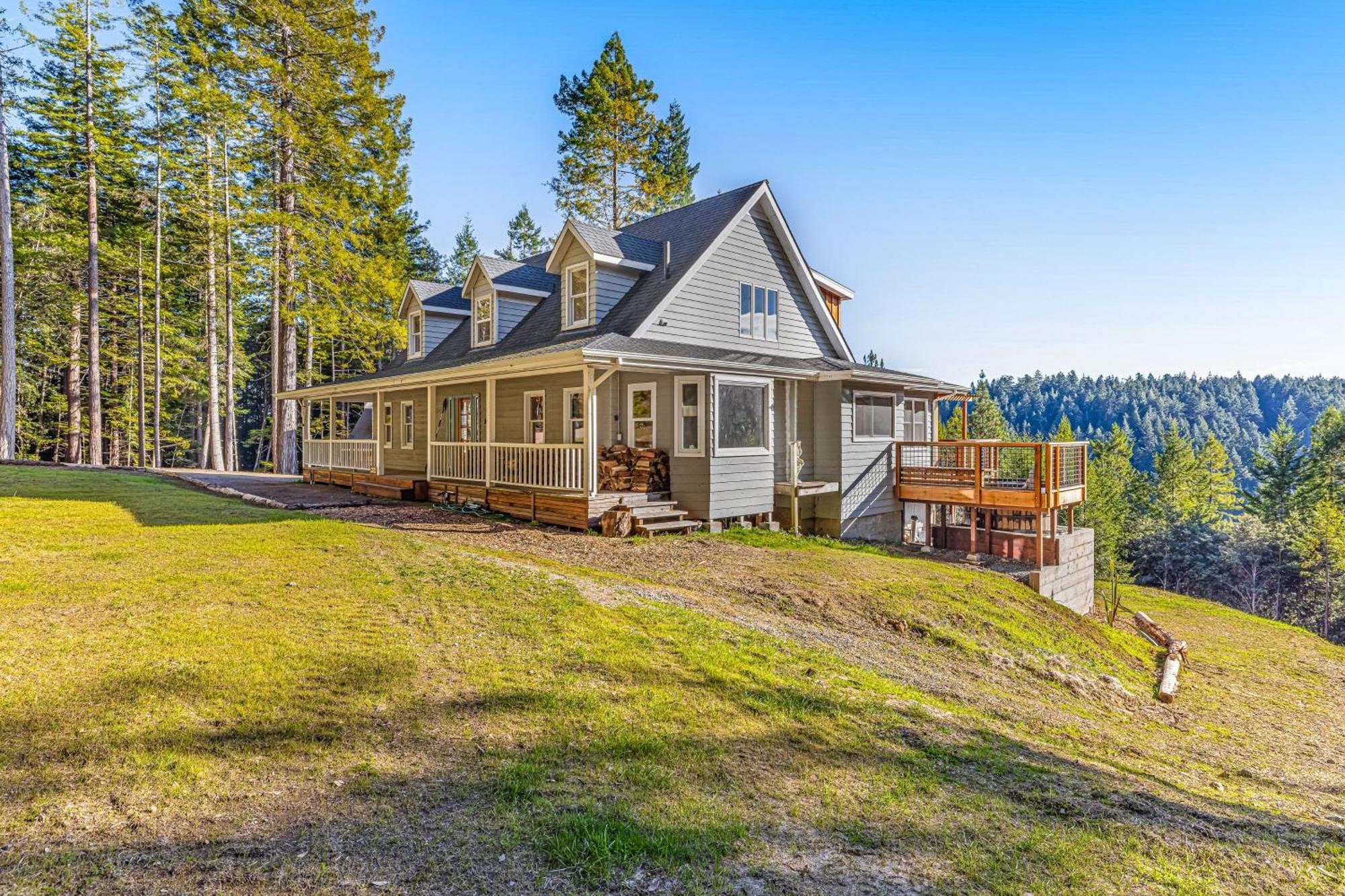 Mendocino Redwood Retreat - Vista Home Albion Exterior photo